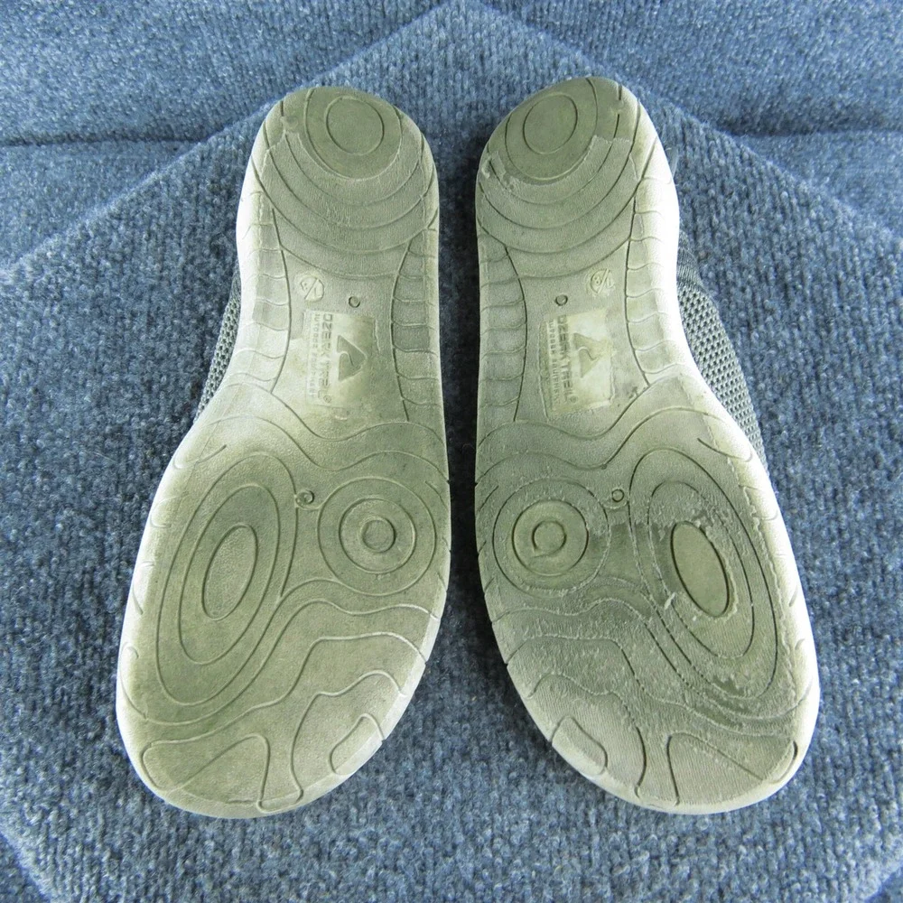 Ozark Trail Men's Size 7-8 Knit‎ Aqua Sock Rubber Grip Water Shoes • Grey